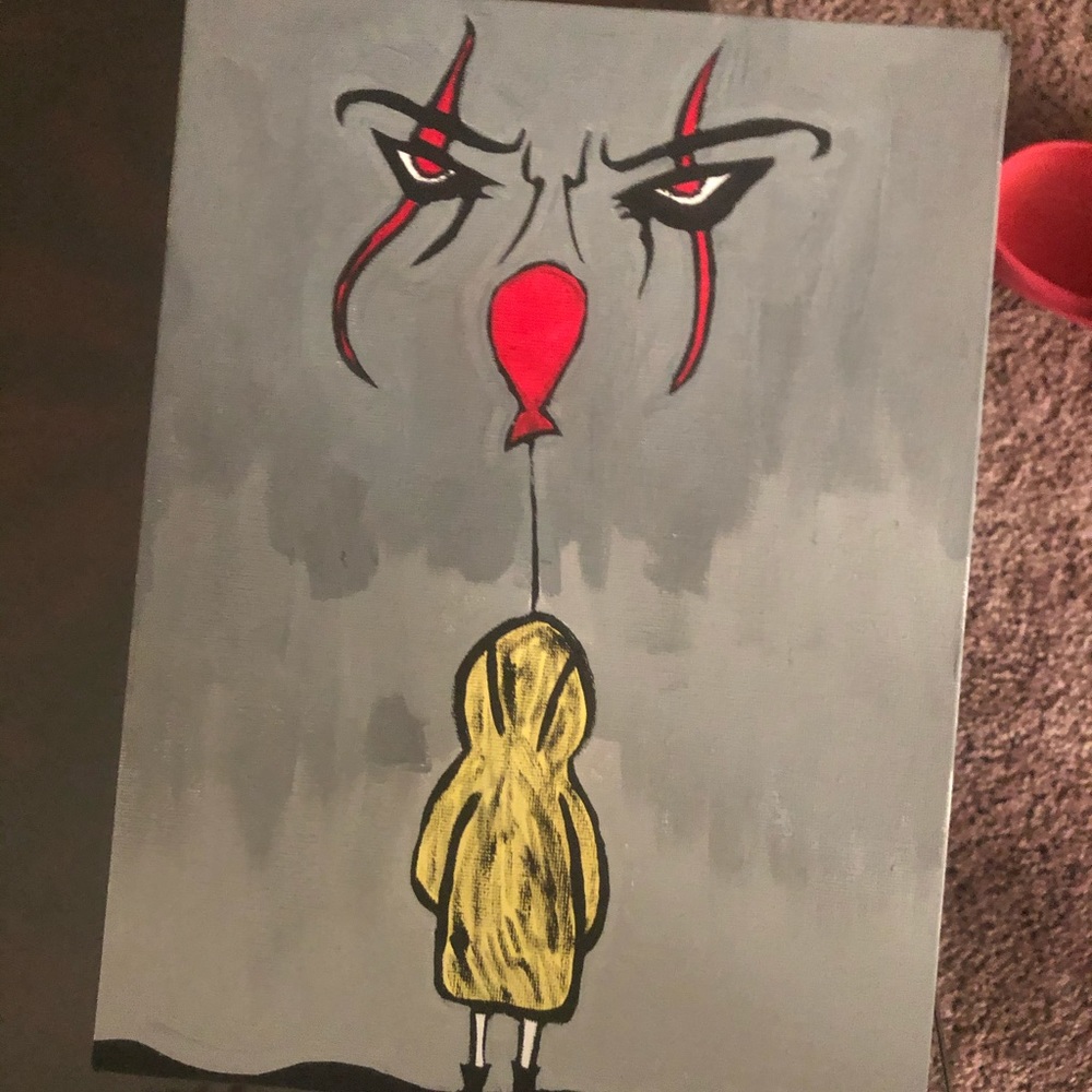 IT canvas painting